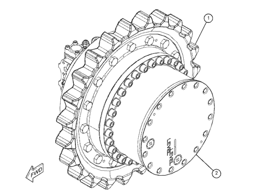 5252614 DRIVE GP-FINAL 零件图