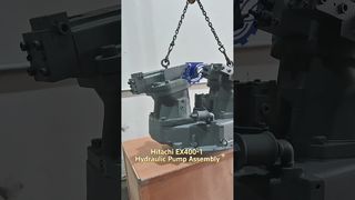 Hitachi EX400-1 hydraulic pump assembly remanufacturing