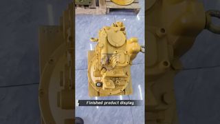 From component layout to final product — the CAT 320D2 hydraulic pump process is fully transparent