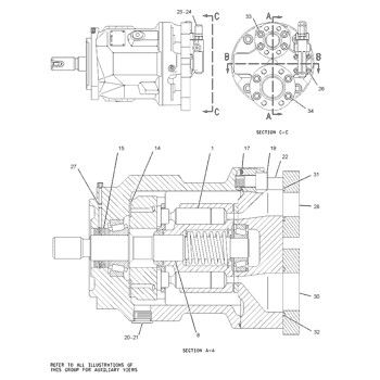 1902279 CA1902279 1902279 0R-0912 For CAT 784C 785C TRACTOR TRUCK Hydraulic Main Pump Piston Pump PUMP ASSY PUMP GP-PISTON Aftermarket High quality Original