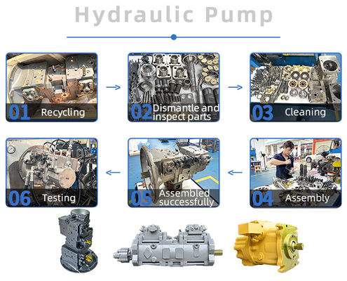 Komatsu 20S6082121 Travel Motor PC30R-8 PC35R-8 Mini Excavator Final Drive Hydraulic Track Drive System High Response Travel Motor Part