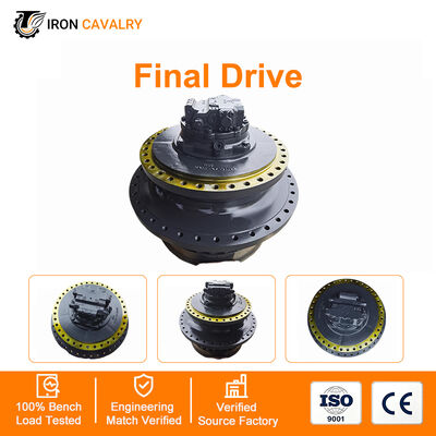 IRON CAVALRY Final Drive Assembly 21N‑27‑00131 21N‑27‑00130 Heavy‑Duty Travel Gearbox For PC1250‑8 Large Excavator Repair Parts