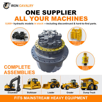 IRON CAVALRY 208‑27‑00252 Durable Hydraulic Track Drive Assembly Stable Operation Complete Final Drive Replacement Spare Part For PC400 Construction Excavator