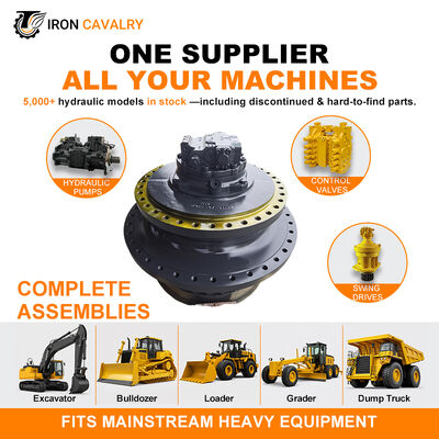 IRON CAVALRY Final Drive Assembly 21N‑27‑00131 21N‑27‑00130 Heavy‑Duty Travel Gearbox For PC1250‑8 Large Excavator Repair Parts