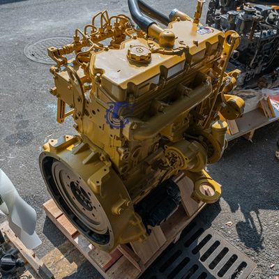 Yellow Practical TQ C4.4 Engine , Industrial Engine Of Excavator