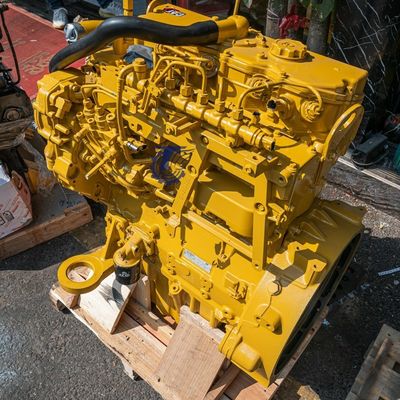 Yellow Practical TQ C4.4 Engine , Industrial Engine Of Excavator