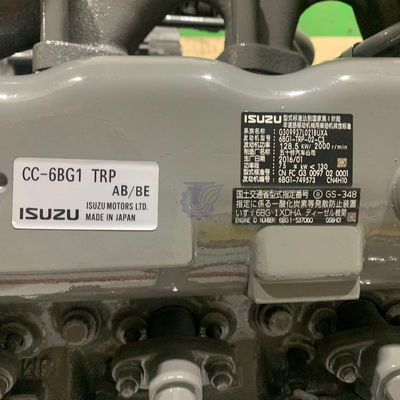 Isuzu 6BG1 6BG1T Diesel Engine Assembly For Hitachi Zx200 ZX210 ZX230