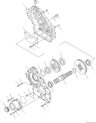705-52-30960 720-1L-00010 720-1L-04160 720-1L-01010 For Komatsu WA100-5 Hydraulic HST Piston Pump