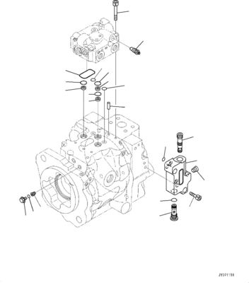 708-1U-00120 708-1U-00140 708-1U-00170 For Komatsu WA380-6 WA430-6 Hydraulic Pump Steering Pump
