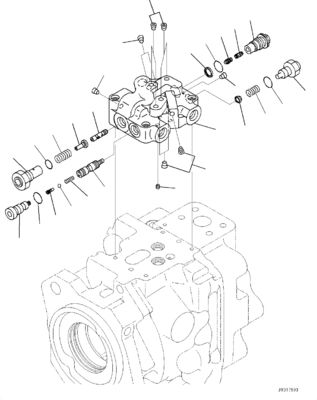 708-1W-00820 708-1W-00731 708-1W-00952 For Komatsu WA500-6 Hydraulic Pump STEERING Pump Original High quality