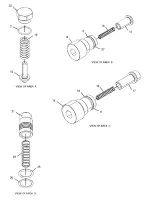 CAT 455-2663 424-937 Main Control Valve 349E 349F 352 Mining Construction Demolition Engineering Machinery Parts