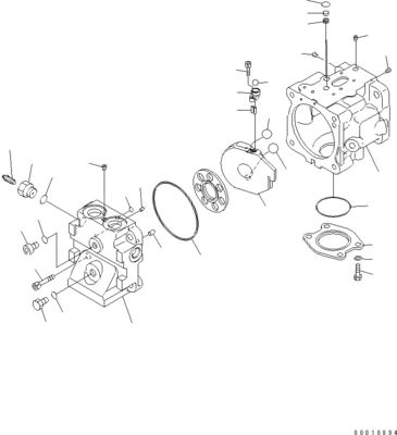 708-1W-00600 708-1S-00910 R7081S00910 R7081W00600 For Komatsu D475A-5 Bulldozer hydraulic Fan Pump Piston pump Original