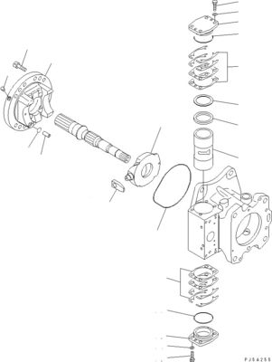 708-4L-00910 708-45-10204 708-4L-00911 For Komatsu WA800-3 WA900-3 Hydraulic  SWITCH PUMP MAIN PUMP High quality