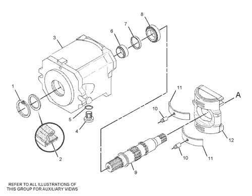299-5790 20R3400 For CAT Track D7R II D7R XR HPR135 PUMP GP-PISTON IMPLEMENT STEERING hydraulic MAIN PUMP Aftermarket