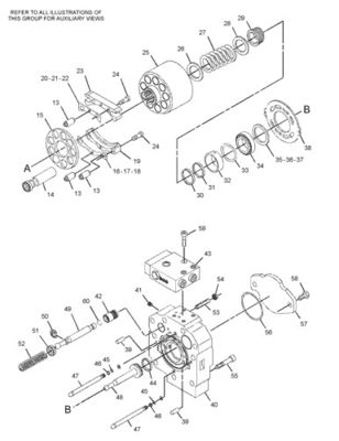 299-5790 20R3400 For CAT Track D7R II D7R XR HPR135 PUMP GP-PISTON IMPLEMENT STEERING hydraulic MAIN PUMP Aftermarket