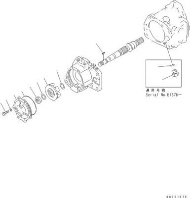 708-1L-00012 708-1L-00011 708-1L-01011 708-1L-04010 For Komatsu Bulldozer D65EX-12 D65PX-12 Hydraulic Pump HSS PUMP