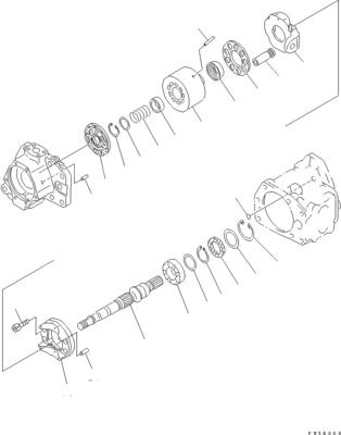 708-1L-00012 708-1L-00011 708-1L-01011 708-1L-04010 For Komatsu Bulldozer D65EX-12 D65PX-12 Hydraulic Pump HSS PUMP