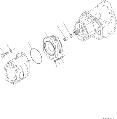 708-1L-00300 R7081L00300 708-1L-01310 708-1L-04010 For Komatsu bulldozer D275AX-5 Hydraulic WORK EQUIPMENT PUMP Original