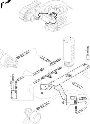 65489140 For Komatsu Excavator PC3000-6 4000-6 7000-6 8000-6 Hydraulic TRAVEL MOTOR Drive Motor