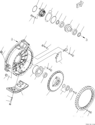 17M-27-00360 17M-27-00510 17M-27-00271 For Komatsu Bulldozer D275A-5D Travel Assembly Final Drive Travel Motor Original