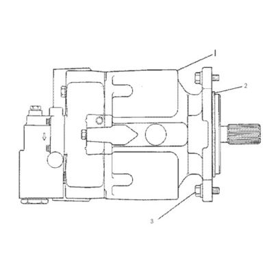 2321835 CA2321835 10R9089 For CAT 784C 785C 785D TRUCK Hydraulic Main Pump Piston Pump PUMP ASSY PUMP GP-PISTON (STEERING) Aftermarket High quality Original