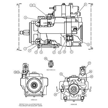 6E5052 CA6E5052 6E-5052 0R4933 For CAT 527, D5H, D5HTSK II TRACK-TYPE TRACTOR Hydraulic Main Pump Piston Pump PUMP ASSY PUMP GP-PISTON Aftermarket High quality Original
