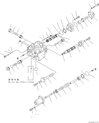 Original Hydraulic Main Control Valve For Komatsu D375A-3A D375A-3D D375A-3 BULLDOZERS Construction Machinery Parts