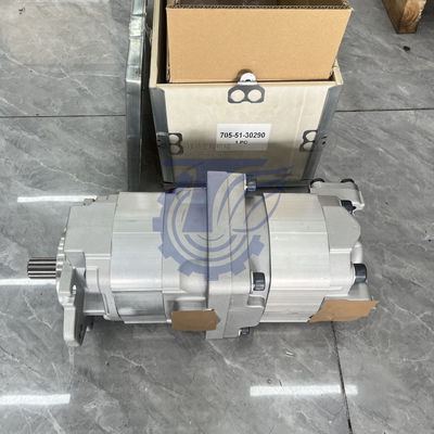 7055130290 705-51-30290 FOR KOMATSU D155AX-5 D155A-3 D155A-5 Crawler Bulldozer PARTS HYDRAULIC GEAR PUMP AFTERMARKET ORIGINAL REMANUFACTURING OEM BRAND NEW