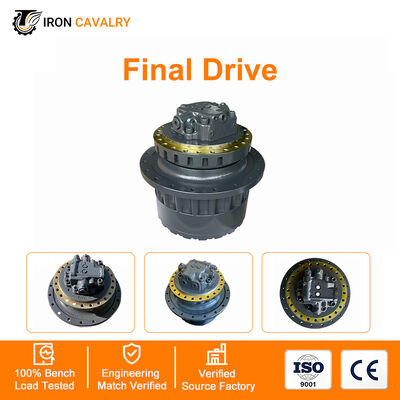 IRON CAVALRY 207‑27‑00260 207‑27‑00441 Complete Hydraulic Final Drive Assembly Durable Travel Gearbox Replacement Part for PC300 Construction Excavator