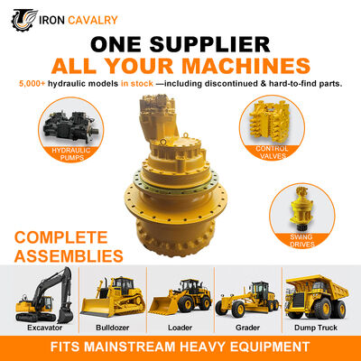 IRON CAVALRY Final Drive Assembly 21T‑27‑00400 21T‑27‑00410 Heavy‑Duty Hydraulic Travel Gearbox For PC2000‑8 Mining Excavator